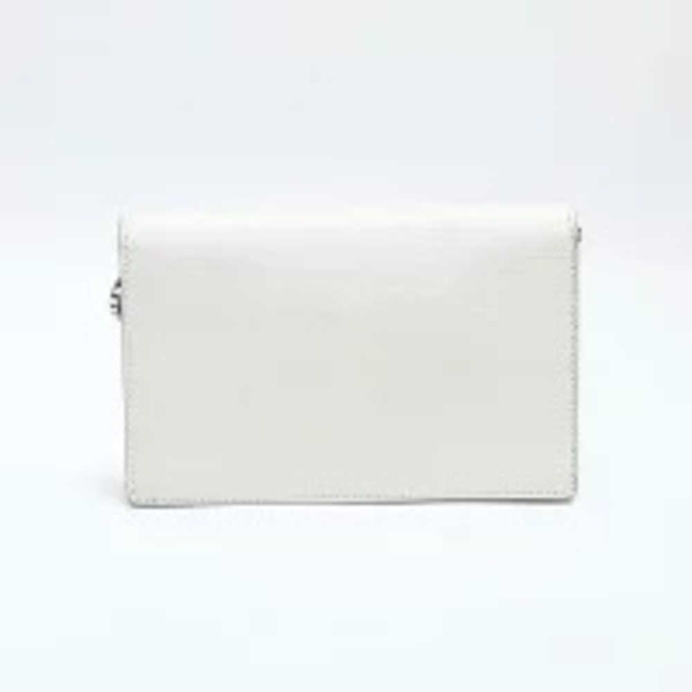 Balenciaga Wallet Chain City Shoulder Bag Ivory White - Picture 2 of 12
